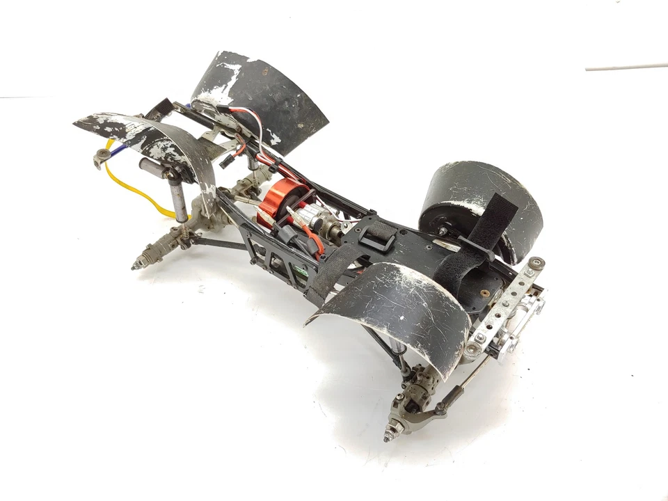 Unbekanntes Modell Vollmetall 1/10 4x4 Rock Crawler Roller Slider Chassis mit Hummer - Bild 3 von 4