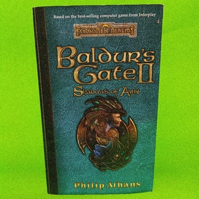 Forgotten Realms Baldur's Gate Two II Shadows of Amn by Philip Athans PB