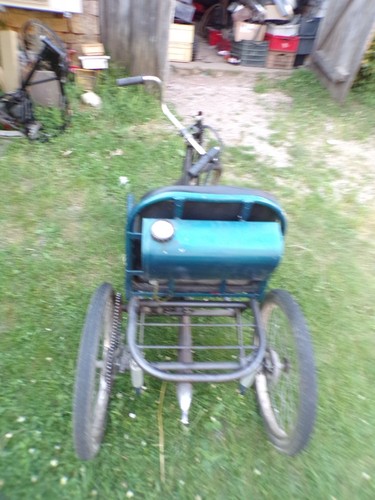Tricycle poirier moteur 50 cc Sachs deux vitesses automatique 5625 - Afbeelding 3 van 3