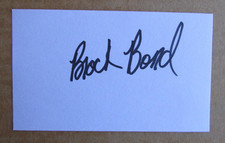 BROCK BOND SIGNED AUTOGRAPH 3X5 INDEX CARD MLB 2010 FRESNO GRIZZLIES