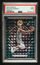 2022-23 Panini Mosaic Rookies Genesis Prizm Keegan Murray #227 PSA 9 MINT oh4