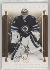 2022-23 Upper Deck Artifacts Goalies Wood Connor Hellebuyck #141 01ks
