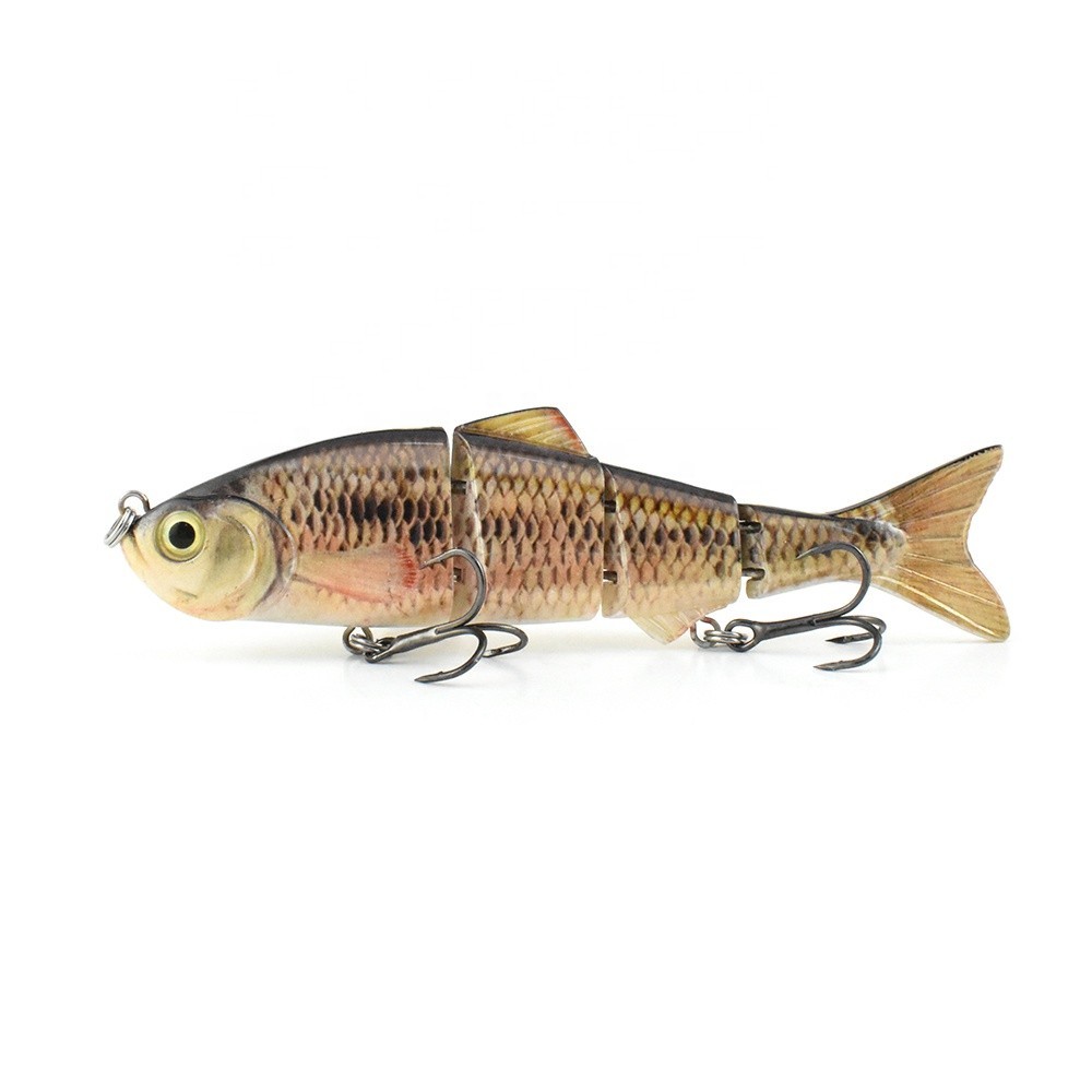 Pike Zander Catfish Bass swimbait sinking 3 pc lure set 120mm long UK seller - Image 2