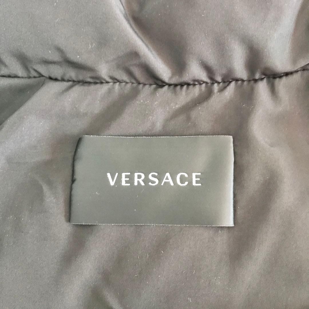 USED VERSACE BAROQUE DOWN JACKET, SIZE 38, BLACK, S3051 GOOD thumbnail 10