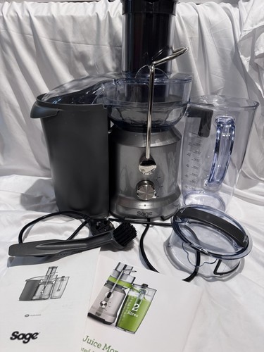 Sage BJE430SIL The Nutri Cold Spin Juicer - Silber zweimal benutzt