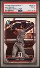 2023 BOWMAN DRAFT CHROME-REFRACTOR #BDC76 MAX CLARK PSA 9