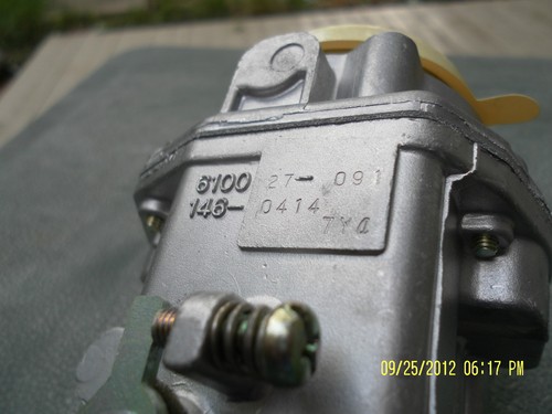 OEM CARBURETOR GENUINE 146-0496 146-0414 NIKKI 146-0479 OEM New FITS B48G P220G - Picture 2 of 9