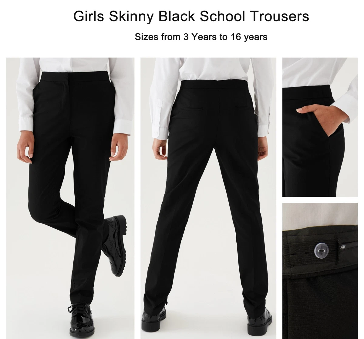 Details more than 54 girls black school trousers best in.duhocakina