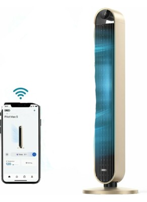 New Dreo 42'' Smart Tower Fan 120° Oscillating Fan Alexa Google 12 Speed 4 Modes
