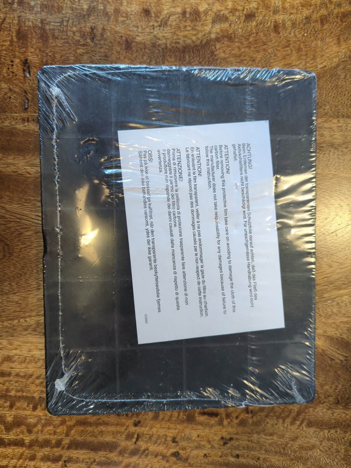 AEG Zanusi Electrolux Cooker Hood Charcoal Filter Rectangular ECFB01