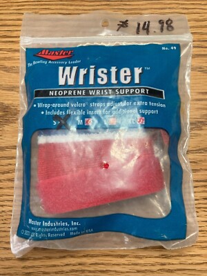 Wrister Neoprene Wrist Support Small, Red, from Master Industries Worldwide