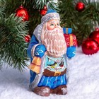 Holz handgeschnitzt Weihnachtsmann Figur 6", Weihnachten Geschenkideen für Wohndeko