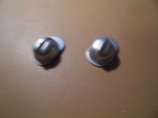 Lego Figur 2x Feuerwehr Helm 3834 silber fhn101