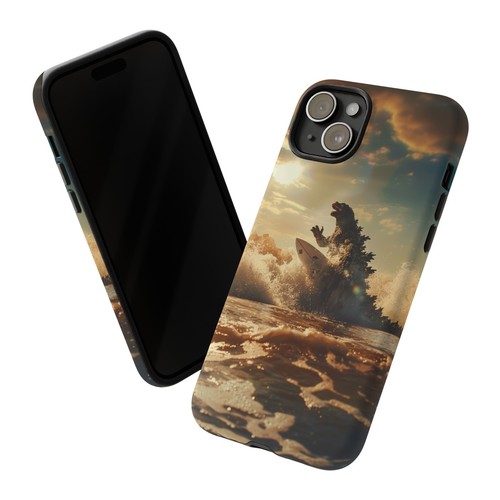 Kaiju Surfzilla Beach Waves Phone Case for iPhone, Samsung Galaxy, Pixel - 第 18/173 張圖片