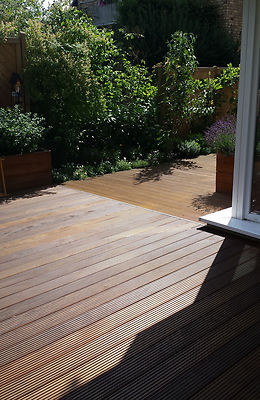 BANGKIRAI ,100% FSC,21x120mm Terrasse Terrassendielen kammergetrocknet No.10