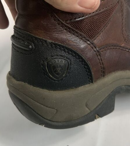 Ariat Terrain Women's Cordovan Leather Hiking Horse Riding Boots 6B - Picture 3 of 5