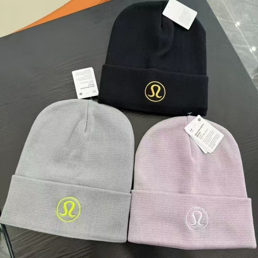 Lululemon Unisex Warm Revelation Knit Beanie Hat Winter Warm Lululemon Unisex Warm Revelation Knit Beanie Hat Winter Warm