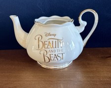 Beauty  the Beast Tea Pot Limited Australian RARE Disney collectible-no Lid