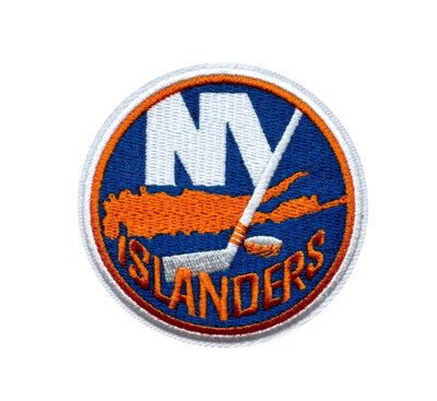 New York Islanders Team NHL Logo Ice Hockey  zum Aufbügeln Aufnäher Patch