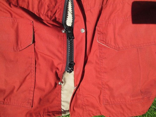 Chaqueta Parka Holubar Mountain Vintage Años 70 L Boulder 60/40 Tela Naranja Óxido TNF - Imagen 7 de 17