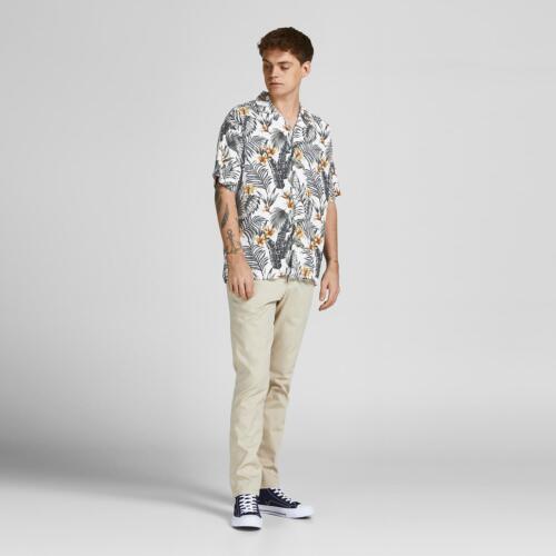 Jack & Jones casual short-sleeved shirt, relaxed fit, all-over print - Picture 4 of 60