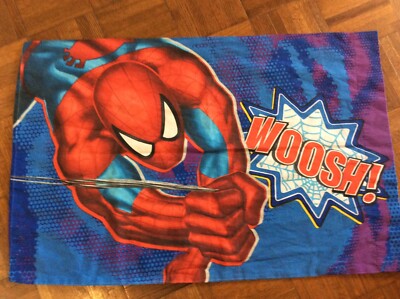 MARVEL Spider-man Whoosh! Pillowcase Single Bed Pillow Cover 20x30 Jay Franco