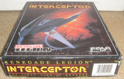 FASA Renegade Legion Leviathan & Interceptor (1987) Board Game