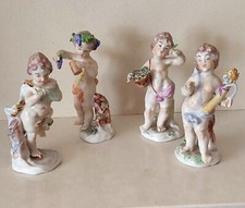 Capodimonte Four Seasons Figureens Nymphs