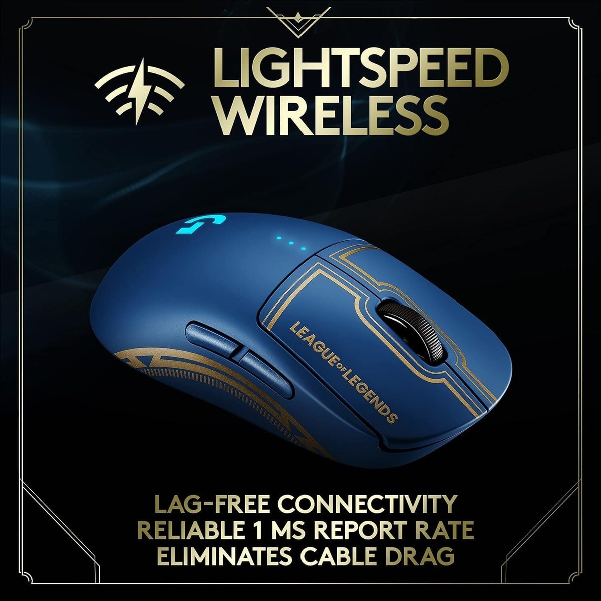 Logicool G PRO マウス　リーグ・オブ・レジェンドエディション Logitech G Pro Wireless Gaming Mouse - League of Legends Edition