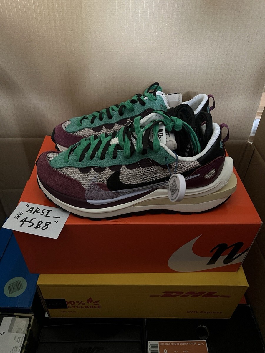 Villain Red Nike X Sacai New Release NEW Nike X Sacai VaporWaffle