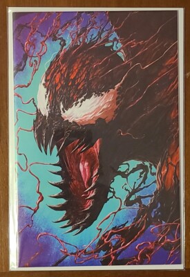 VENOM #30 UNKNOWN COMICS DAVE RAPOZA EXCLUSIVE VIRGIN NM MARVEL CARNAGE KEY 