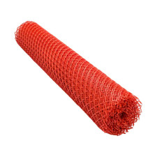 PVC Vinyl Safety Fence 48 in. x 50 ft. Mesh Size Garden Farm Barrier Multi-Use 0.92 per foot