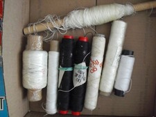 Lot of 8 Rolls Assorted Kite Cord Go Fly a Kite Others 7 NOS