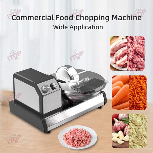 Commercial Food Chopping Machine Vegetable Meat Cutter Food Processor 1500RPM - Picture 2 of 16