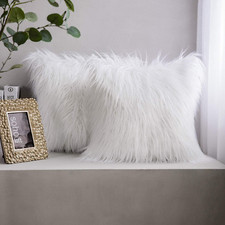 NWT Opalhouse Faux Mongolian Fur Body Faux Fur Body Pillow Opalhouse