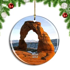 USA America Moab Arches National Park Christmas ornament city travel souvenir