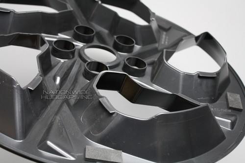 4 fits Hyundai Tucson SE SEL 2022-2024 Black 17" Wheel Skins Hub Caps Rim Covers - Picture 7 of 11