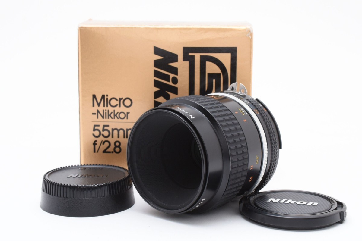 ★極上品★ニコンNikon NIKKOR Micro55mm f2.8#1051 TOP MINT】Nikon NIKKOR Micro 55mm f2.8 From Japan #1051 | eBay