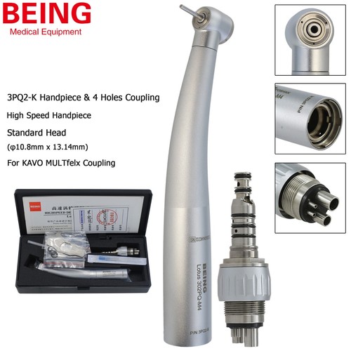 Turbina dental pieza de mano de alta velocidad BEING para acoplamiento KaVo 4 orificios MULTIflex LUX - Imagen 3 de 63