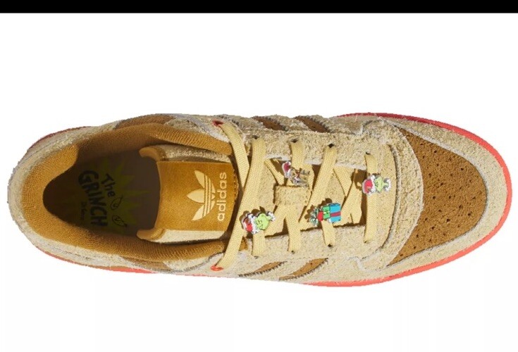 adidas gazelle silver green womens Adidas Forum Low 'The Grinch' Shoes – Extra Butter main image 1