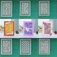 Background Metal Cutting Dies Scrapbooking Paper Crafts Embossing Stencil Cut