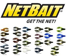 NETBAIT Paca Chunk TRAILER JIG X BLACK BASS 2-3/4