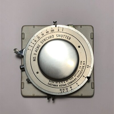 Great Kodak Commercial Ektar 8 1/2 F6.3 No.3 ACME SYNCHRO SHUTTER