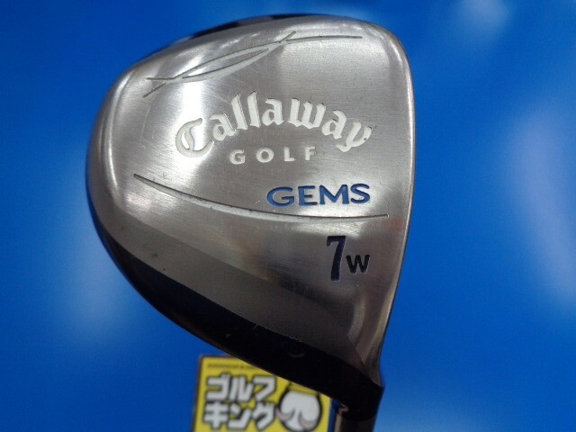 レディス キャロウェイ callaway GEMS 7本 Callaway GEMS Ladies Fairway Wood 7W Original Carbon (W) #205 Golf