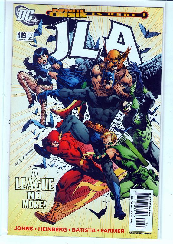 JLA #119 Justice League Batman Flash Green Lantern Hawkman