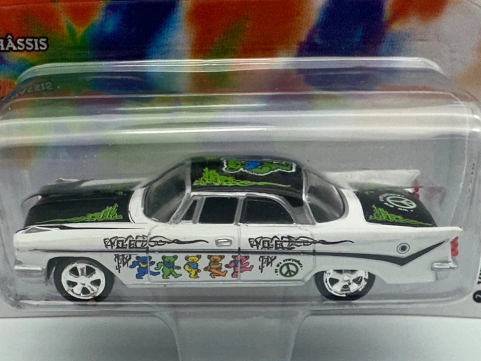 Johnny Lightning Grateful Dead 1959 Desoto Fireflite, Black & White, 1:64, NIB - Image 2 of 4