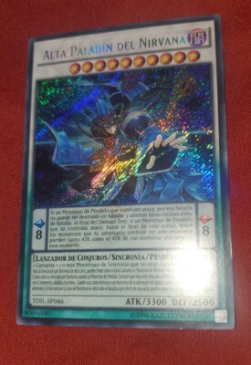 Yugioh! Nirvana High Paladin Secret Rare 1st Edition Spanish LP | eBay Yugioh! Nirvana High Paladin Secret Rare 1st Edition Spanish LP | eBay