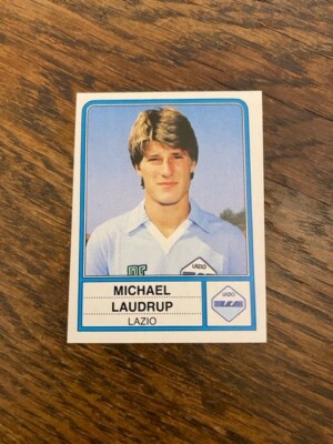 Panini Calciatori 1983-84 Laudrup Michael Lazio Denmark Rookie #136 Mint as pic