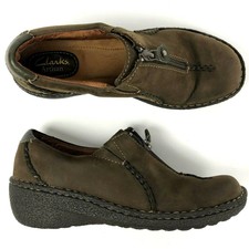 clarks backless shoes