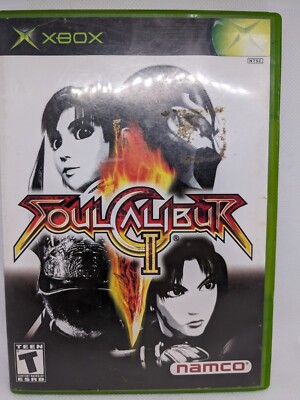 Soul Calibur II 2 - Platinum Hits Complete Original Xbox Game CIB